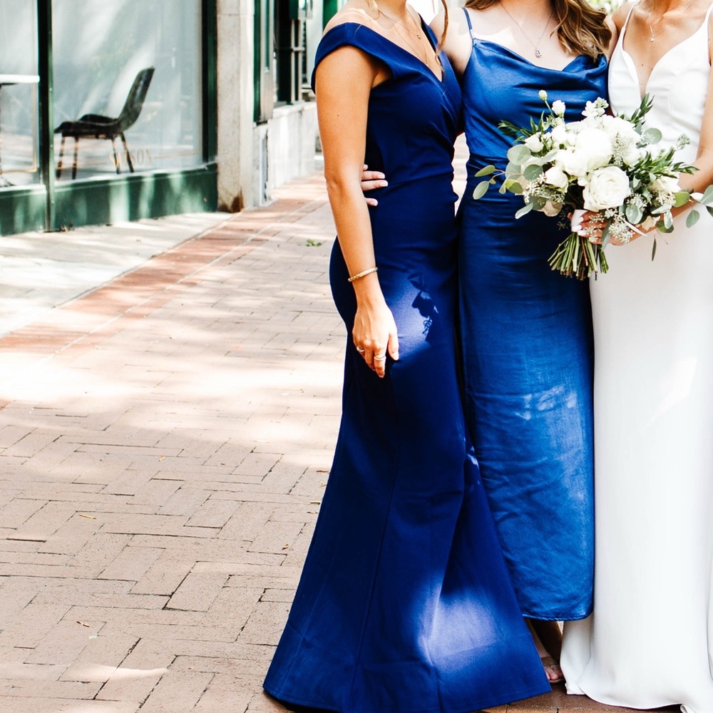 Windsor Deep Blue Maxi Dress